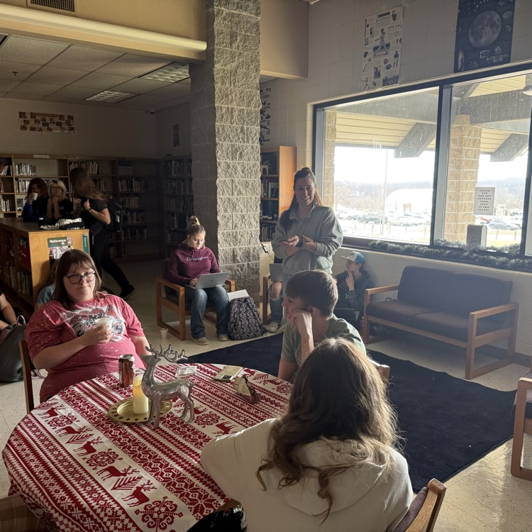 cozy career cafe students 