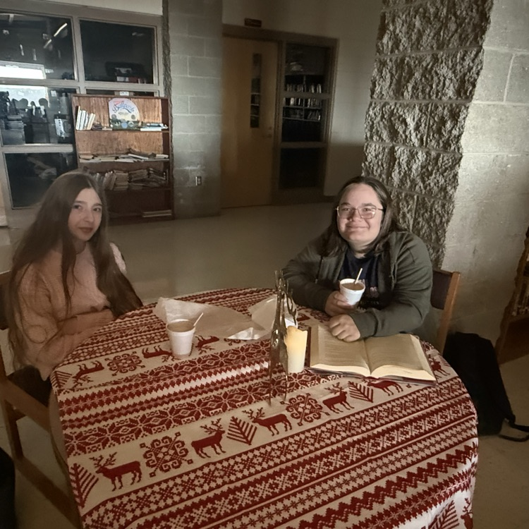 cozy career cafe students 