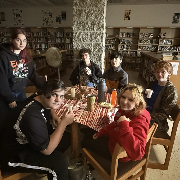 cozy career cafe students 