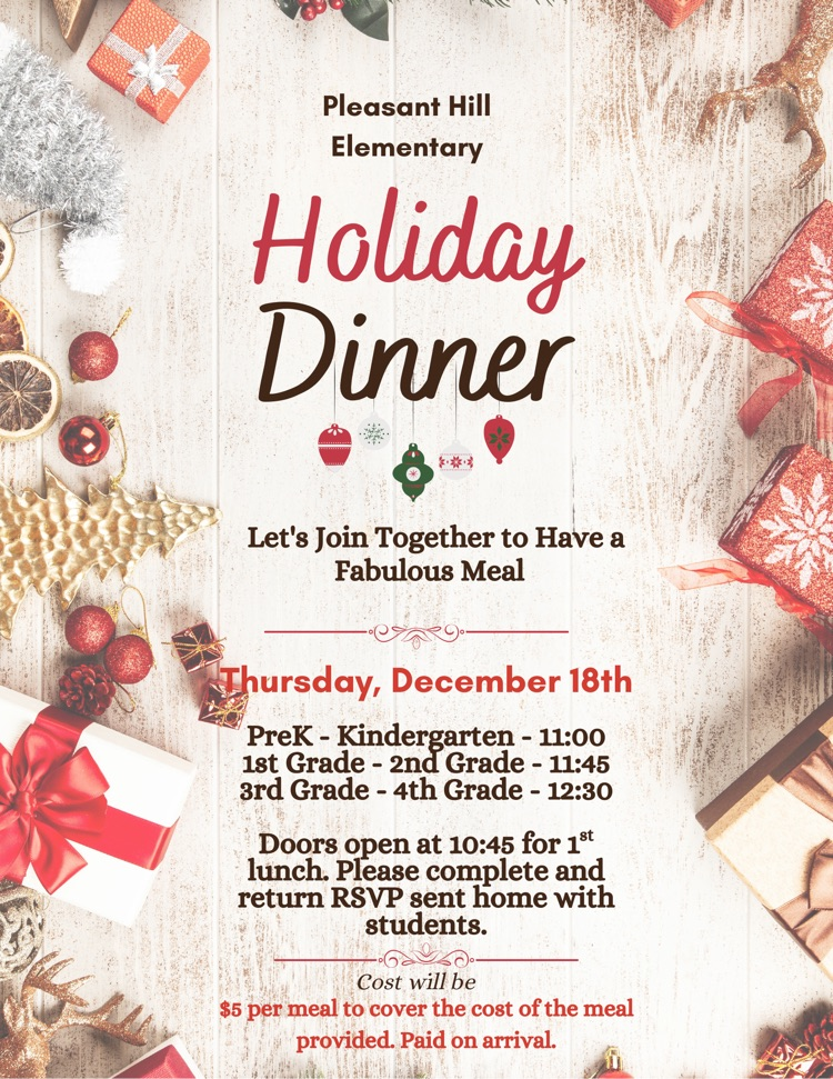 Holiday Dinner Flier