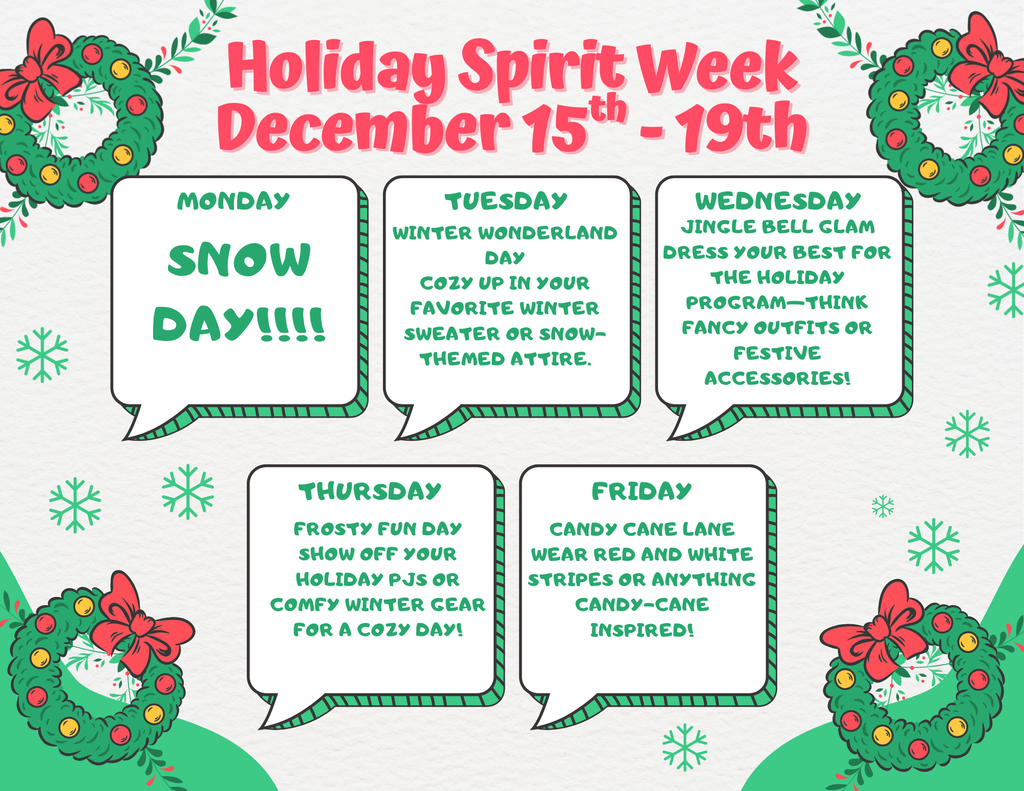 Updated Holiday Spirit Flyer