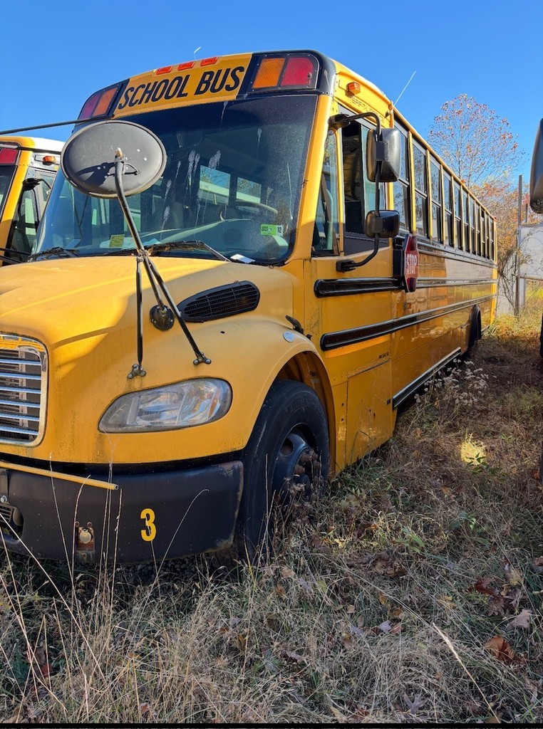 Outside view of bus 3 driver's side