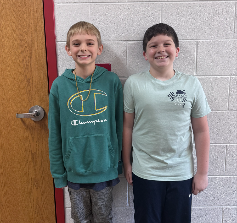 4th Grade      Kyson Sampson  (L) Axton White (R)