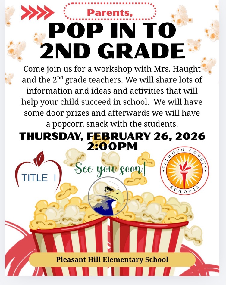pop into 2nd grade flier
