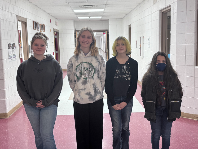 Maison Cunningham, Jasmyne Tingler, Harllow Sarratori. Willis Gainer-Pittman