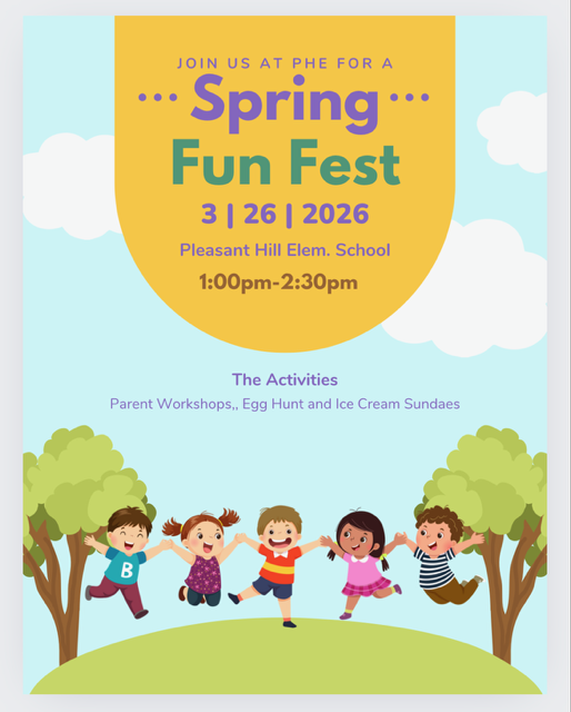 Spring Activity Flier