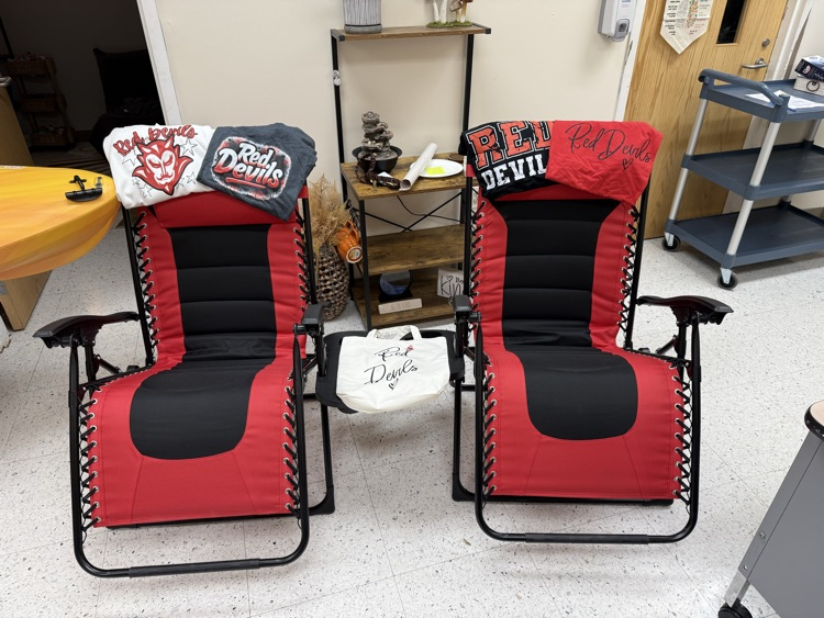 Calhoun banks-donated chairs/ Jessica Riddel donated Calhoun apparel 