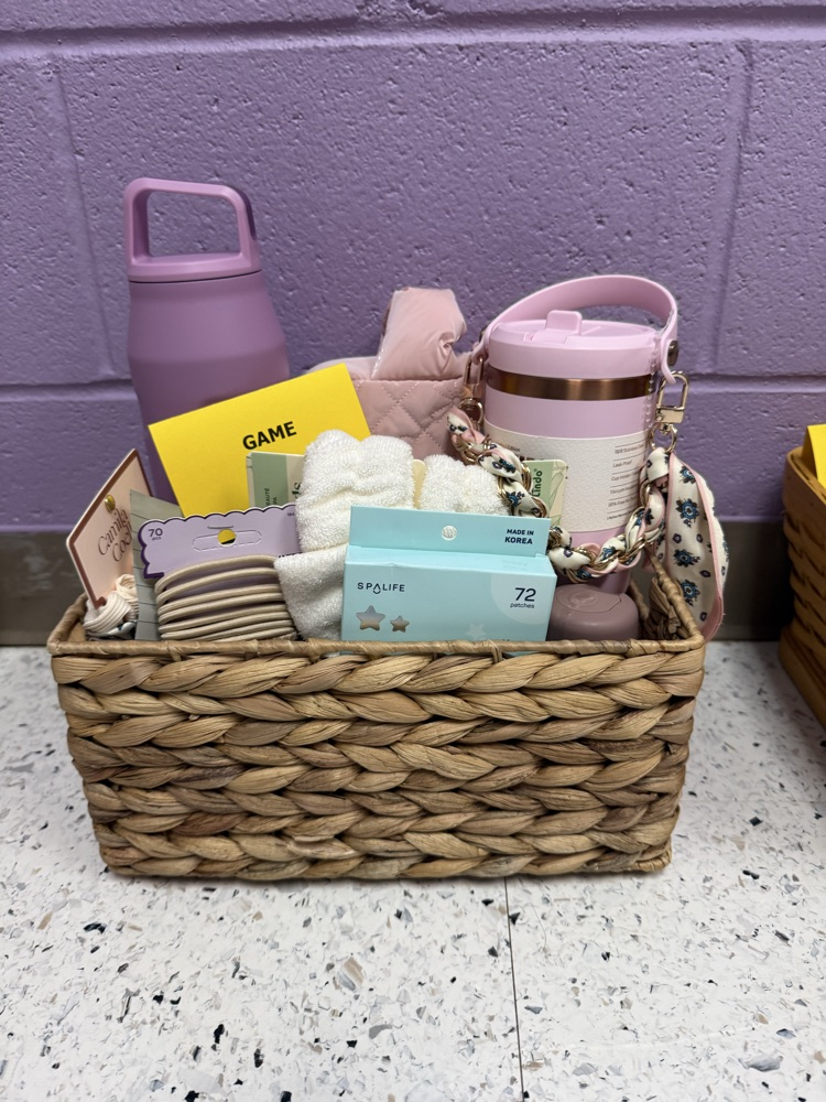 essential basket donated by Hoskins farm