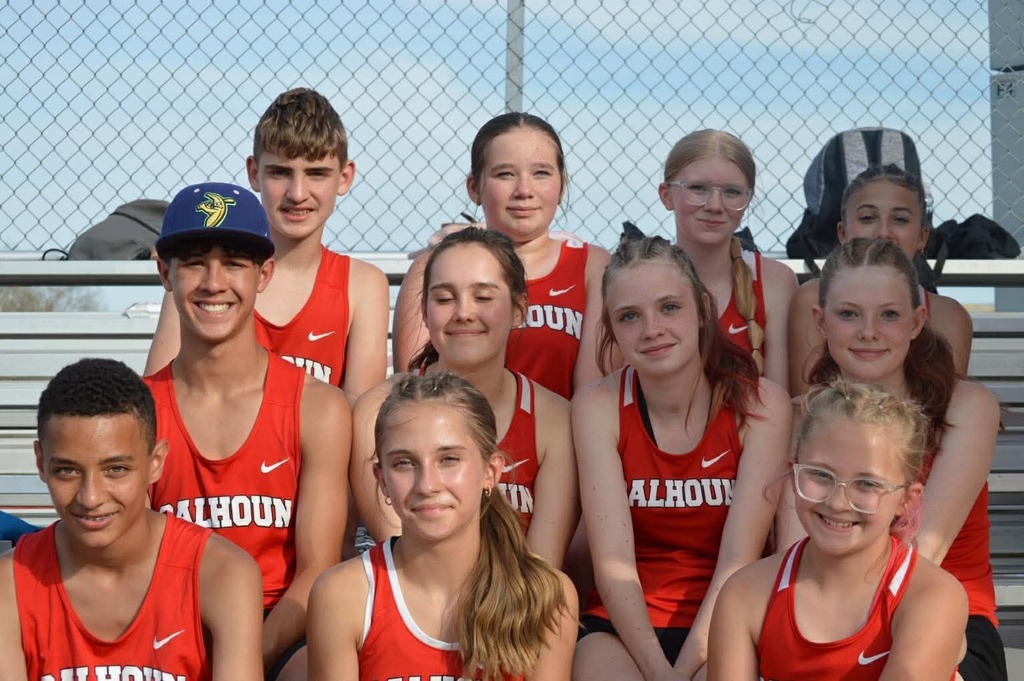 Middle school Track Team