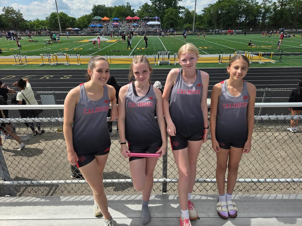 4 girl Relay team 