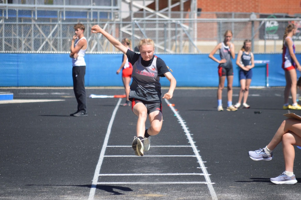 Felmale long jump