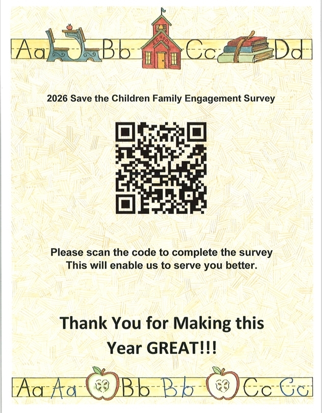2026 Save the Children Family Engagement Survey