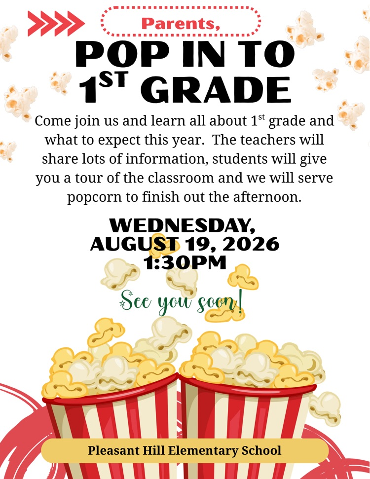 pop into 1st grade flier