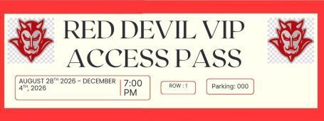 Red Devil VIP Access Pass