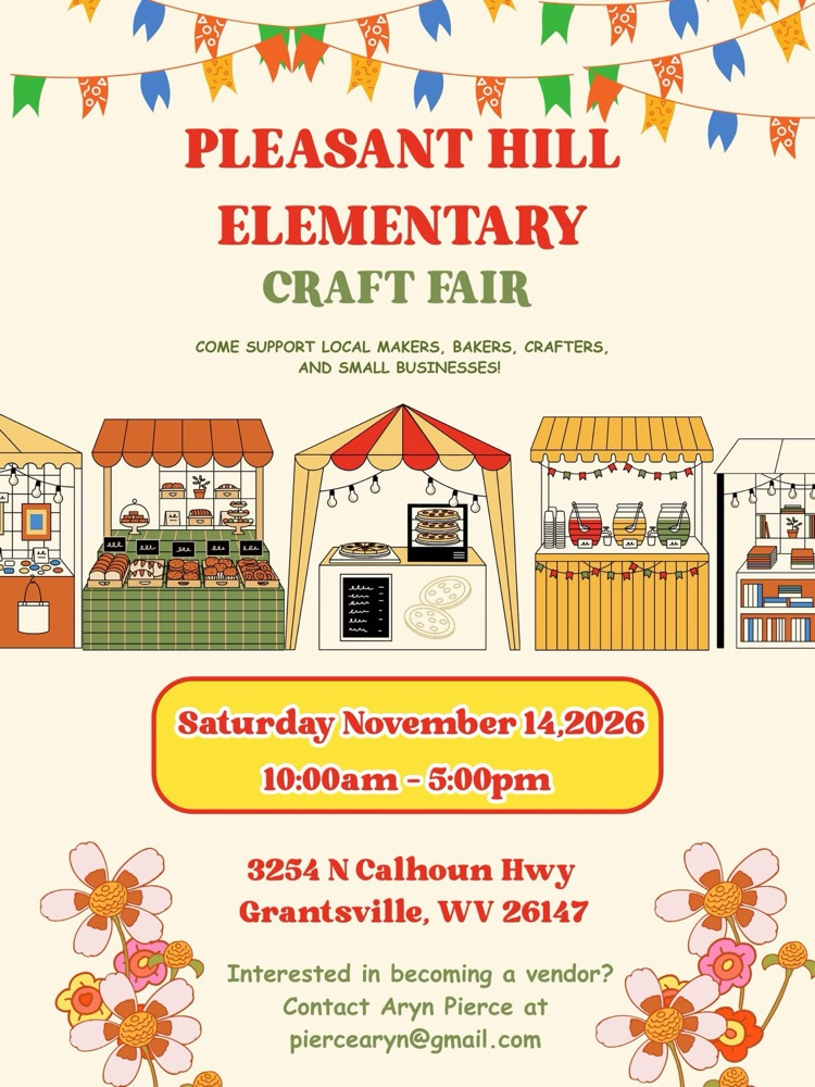 PTO PHE Fundraising Craft Fair Flier 
