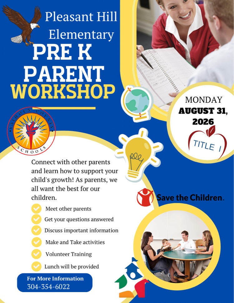 prek workshop flier