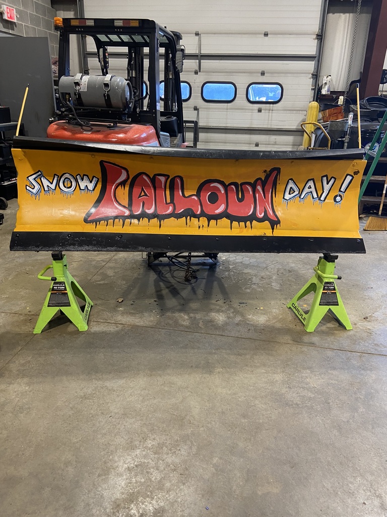 maintance snow plow