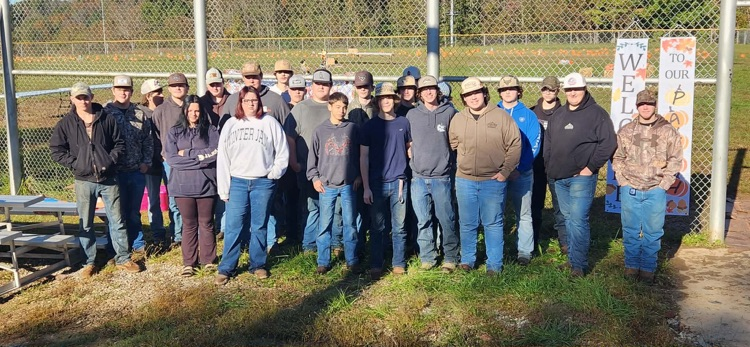 Calhoun Gilmer career center students 