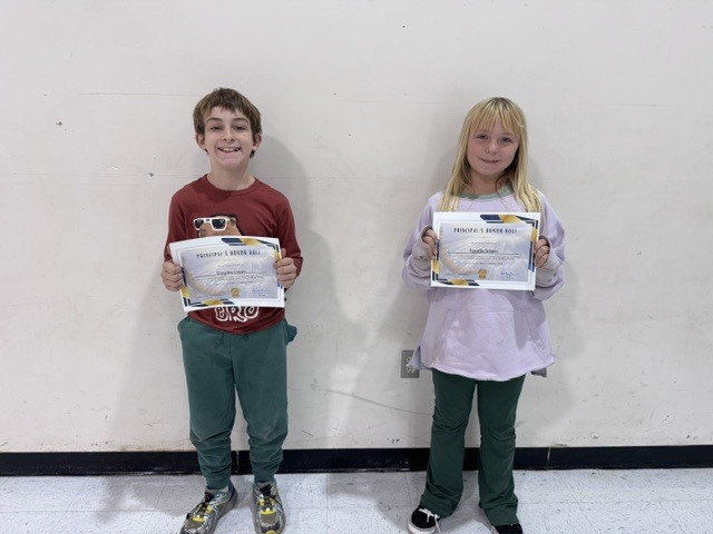 3rd Grade Principals Honor Roll
