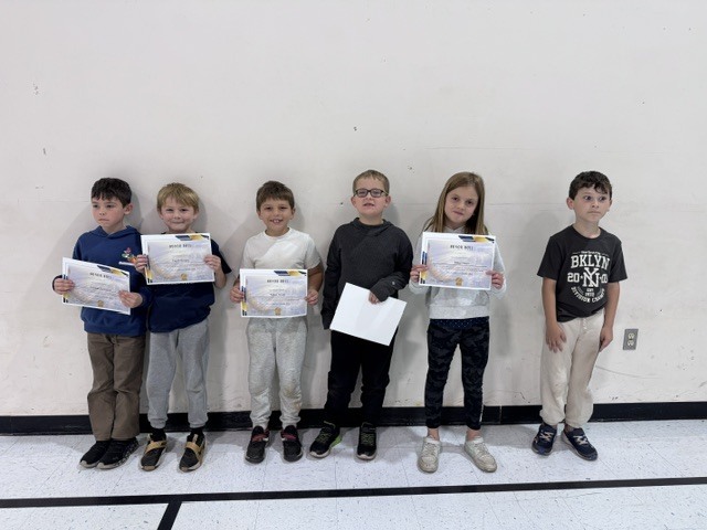 2nd Grade Honor Roll