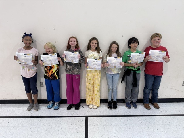 4th Grade Honor Roll