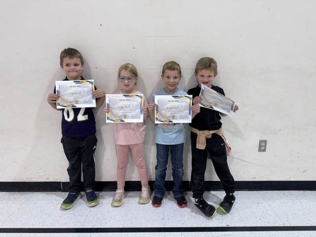 1st Grade Honor Roll