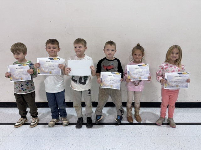 Kindergarten Honor Roll
