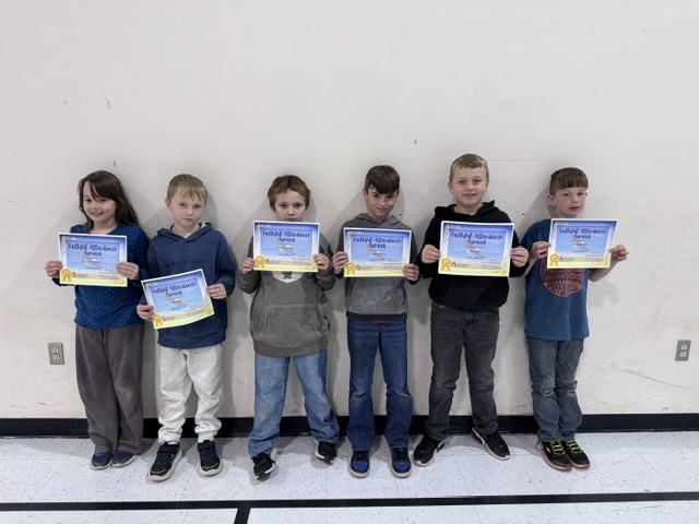 3rd Grade Faithful Attendance