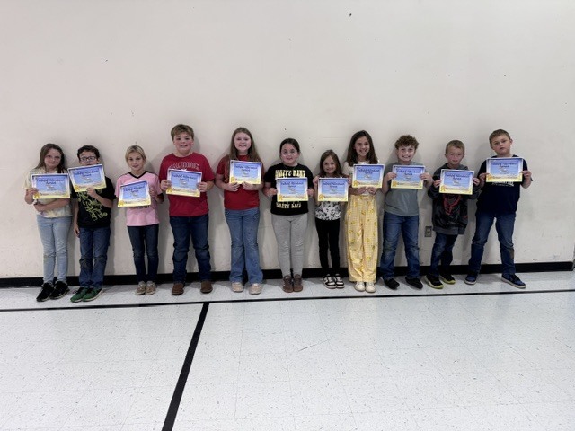 4th Grade Faithful Attendance