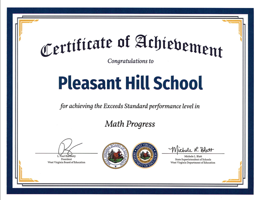 Certificate of Achievement