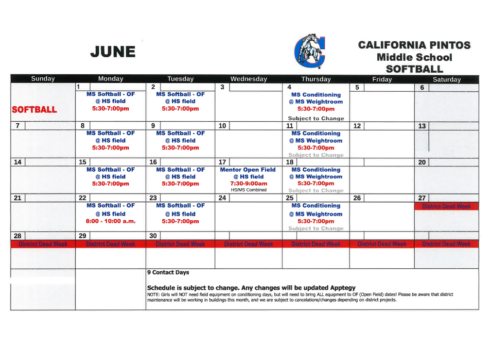 June