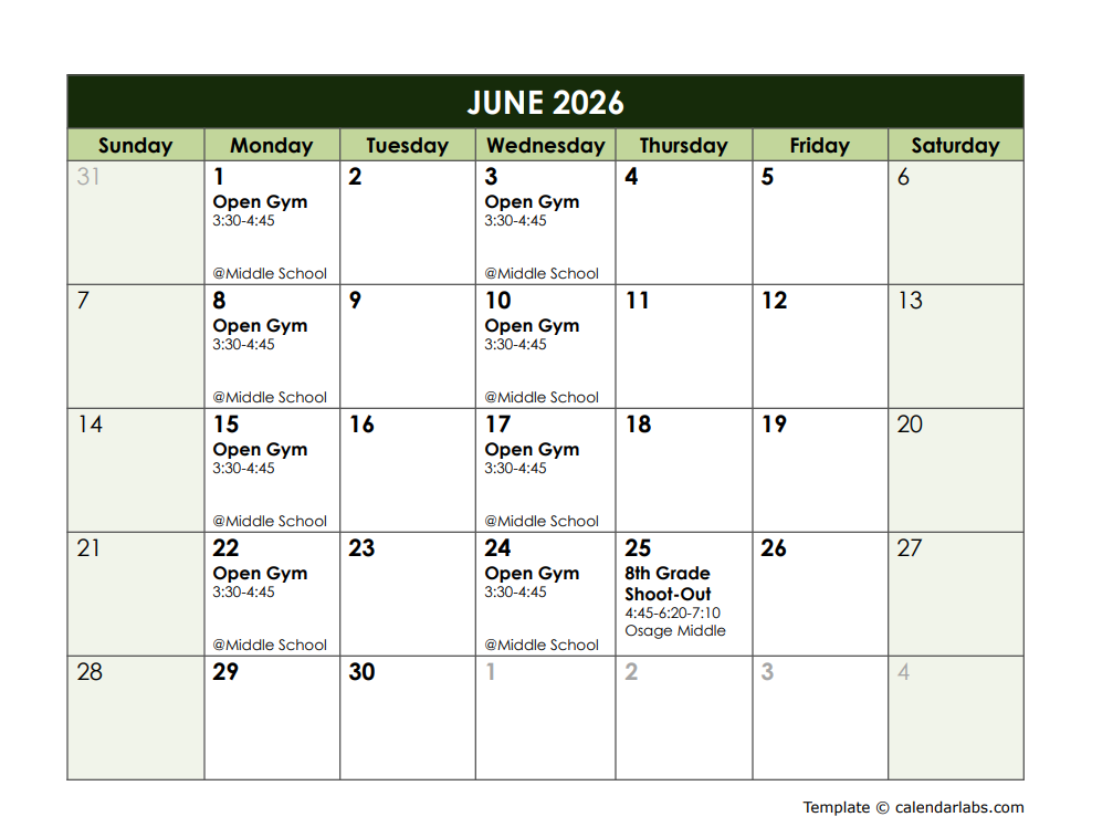 Calendar