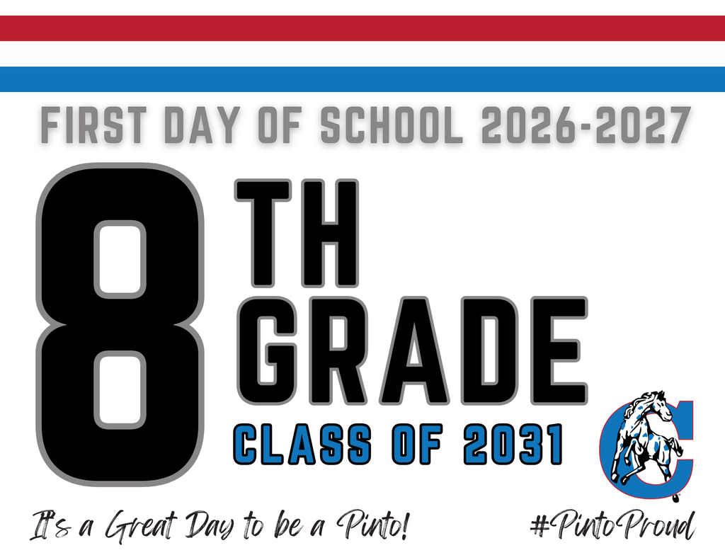 8th Grade Sign