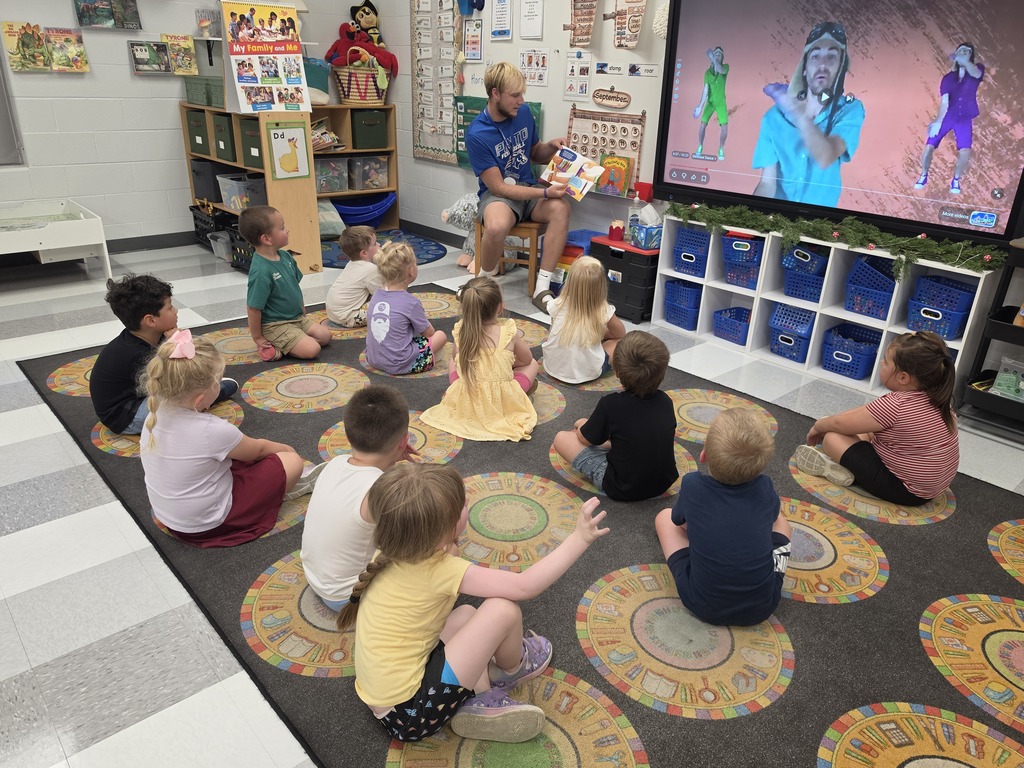 📚🏈 SENIOR PINTO READING BUDDIES ARE HERE! 🏈📚  We kicked off a NEW tradition this year — Senior Pinto Reading Buddies!  Each Thursday, our senior football players will head to the elementary school to spend time with our youngest Pintos. They’ll read to students, listen to them read, encourage them, and most importantly, help remind them that reading can be FUN!  Today was the first day, and we loved seeing our high schoolers step into the role of readers, encouragers, and role models. ❤️💙  There’s something pretty special about Pintos of all ages learning, connecting, and cheering each other on!  We can’t wait to see where this new tradition takes us! 📖🐴  #PintoPride #PintoStrong #SeniorPintoReadingBuddies
