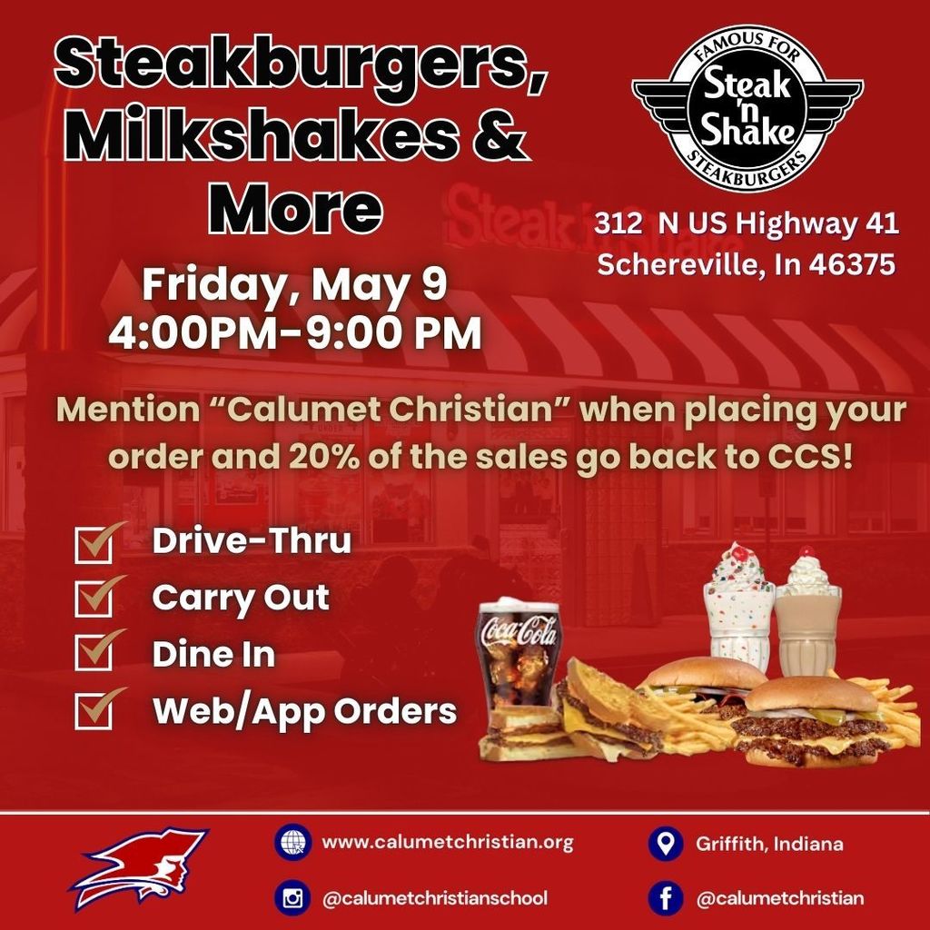 steak and shake community night