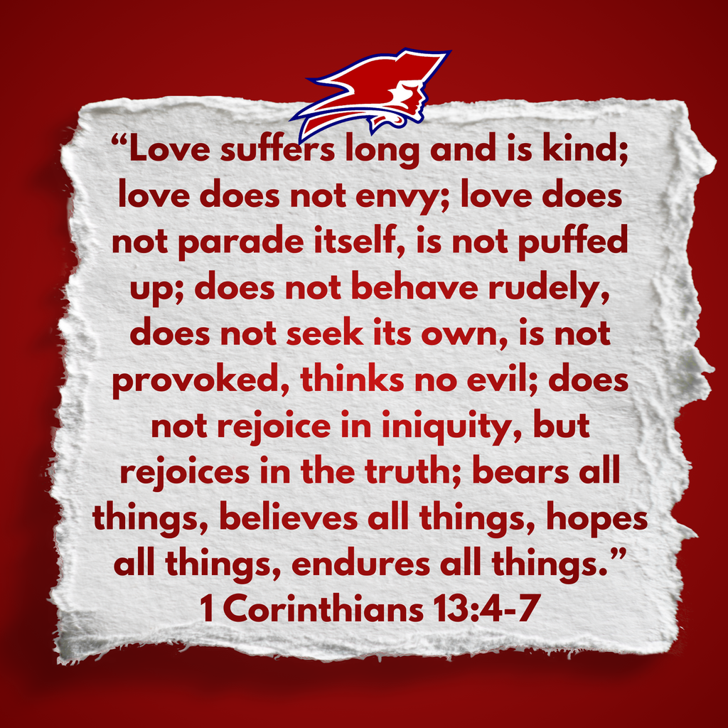1 Corinthians 13:4-7