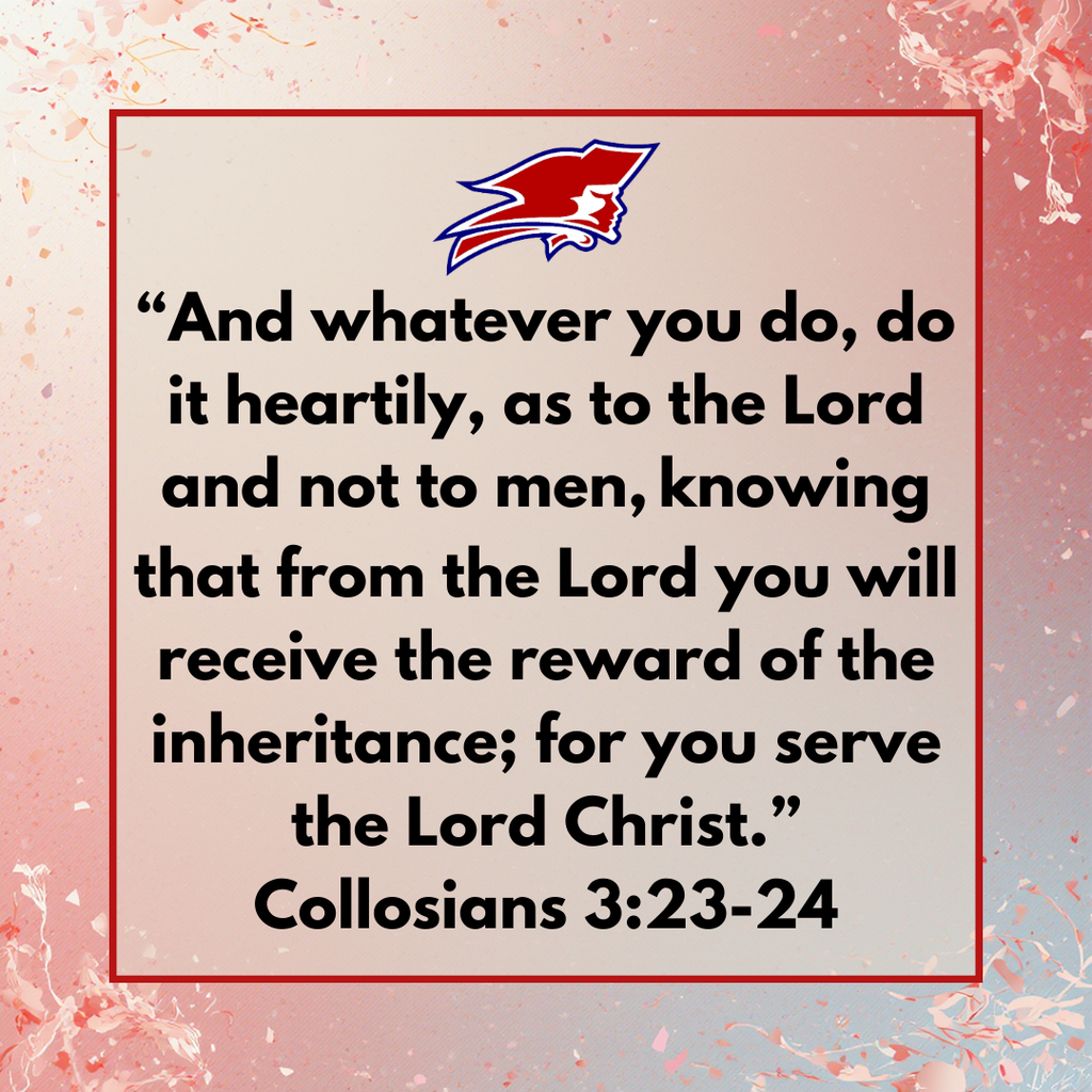 Colossians 3:23-24