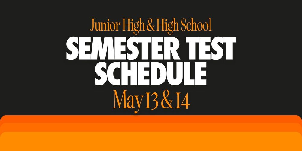testing schedule
