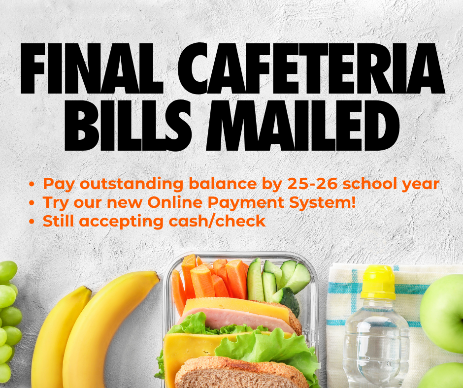 cafeteria bills
