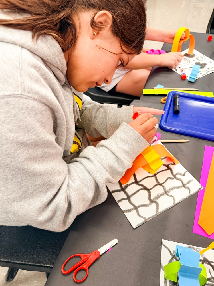 6th grade getting creative.