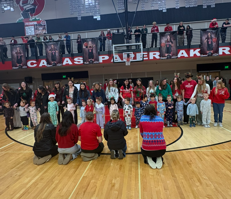 preschool students singing