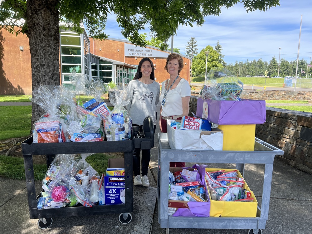 donations on carts