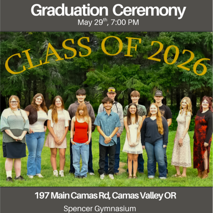 Graduation Announcement 2026 with senior photo