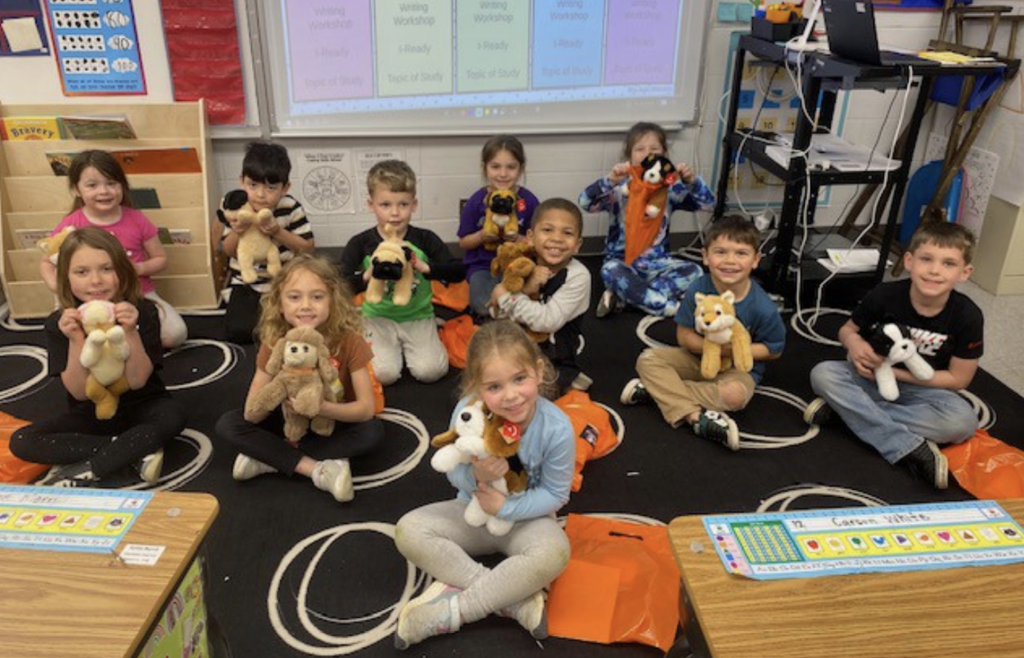 Ms Lanas class with Battle Pups