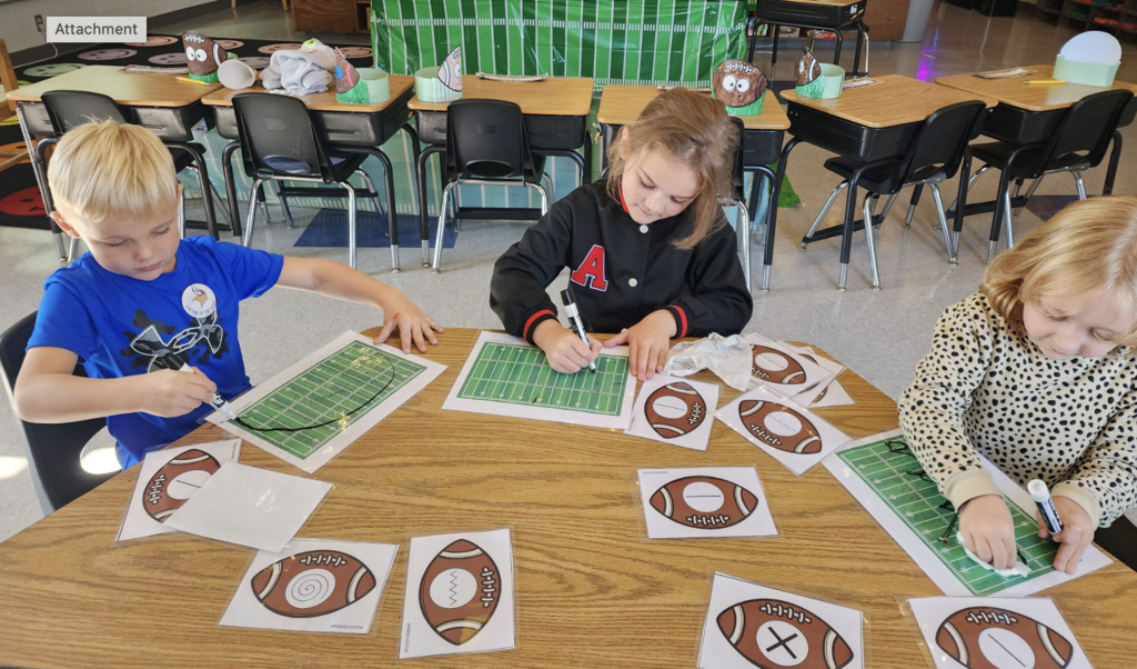 kindergarten football centers