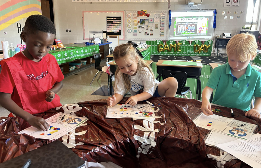 kindergarten rock your school football