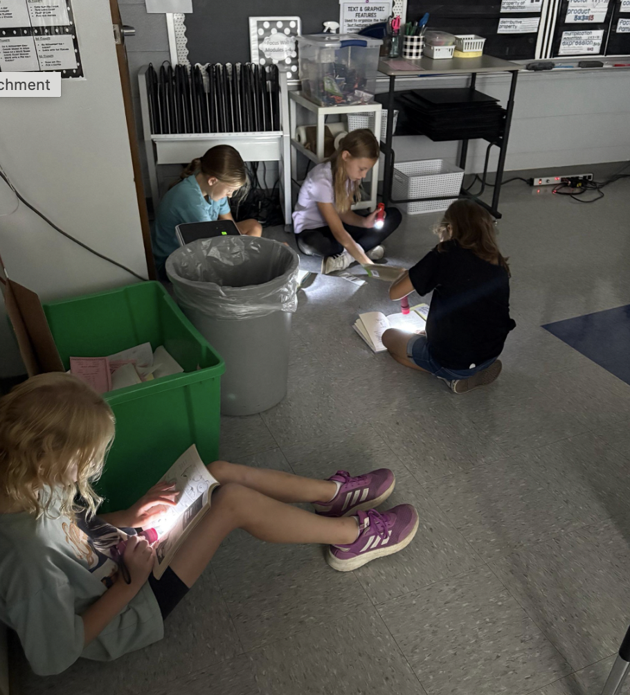 3rd grade flashlight reading
