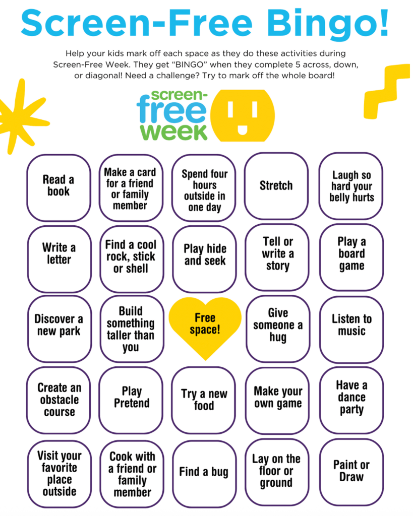 Screen Free Week