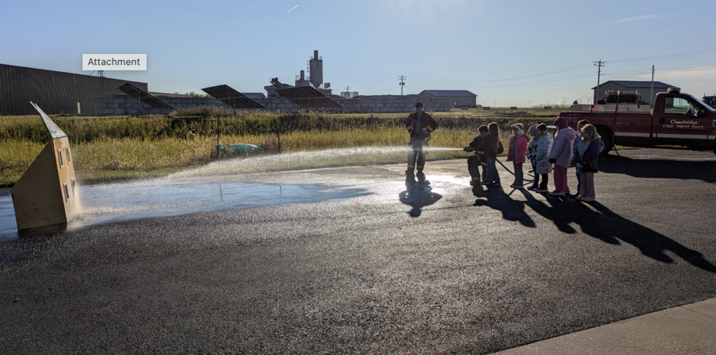 Spraying the firehose