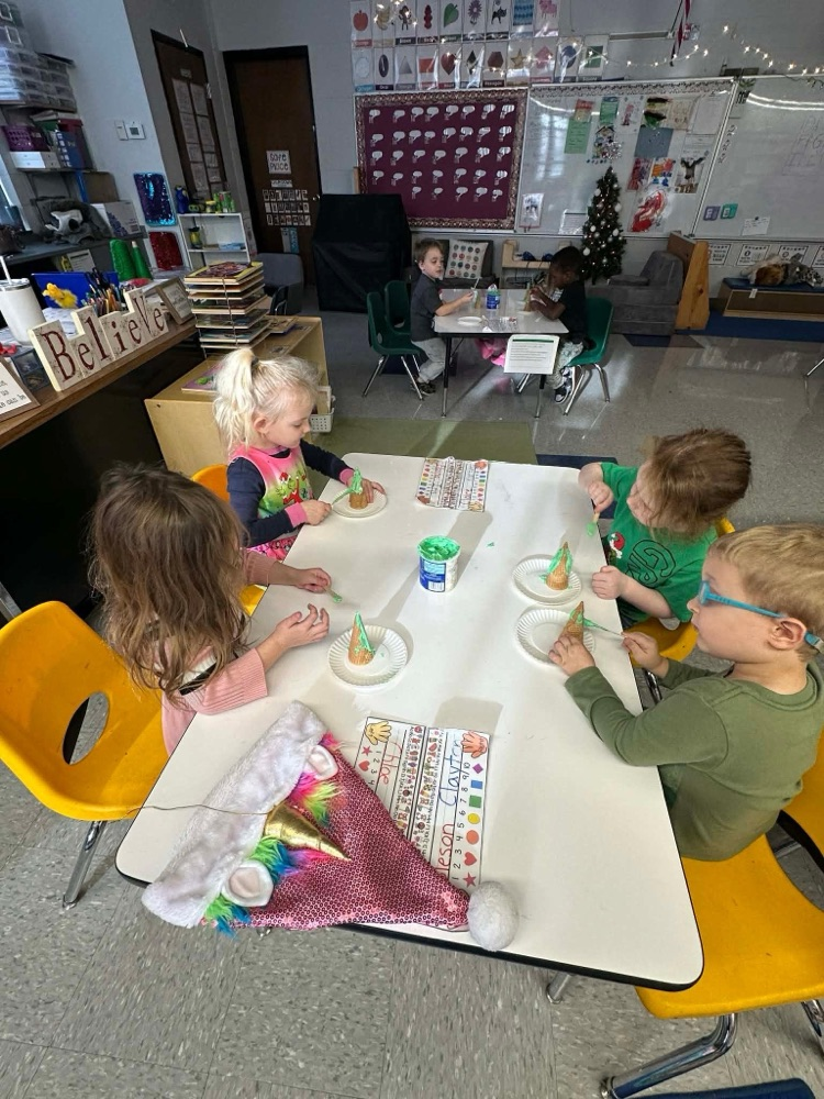 preschool Christmas tree 